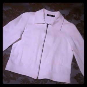 "JON" White Jacket